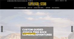 Desktop Screenshot of cliffhangerguides.com